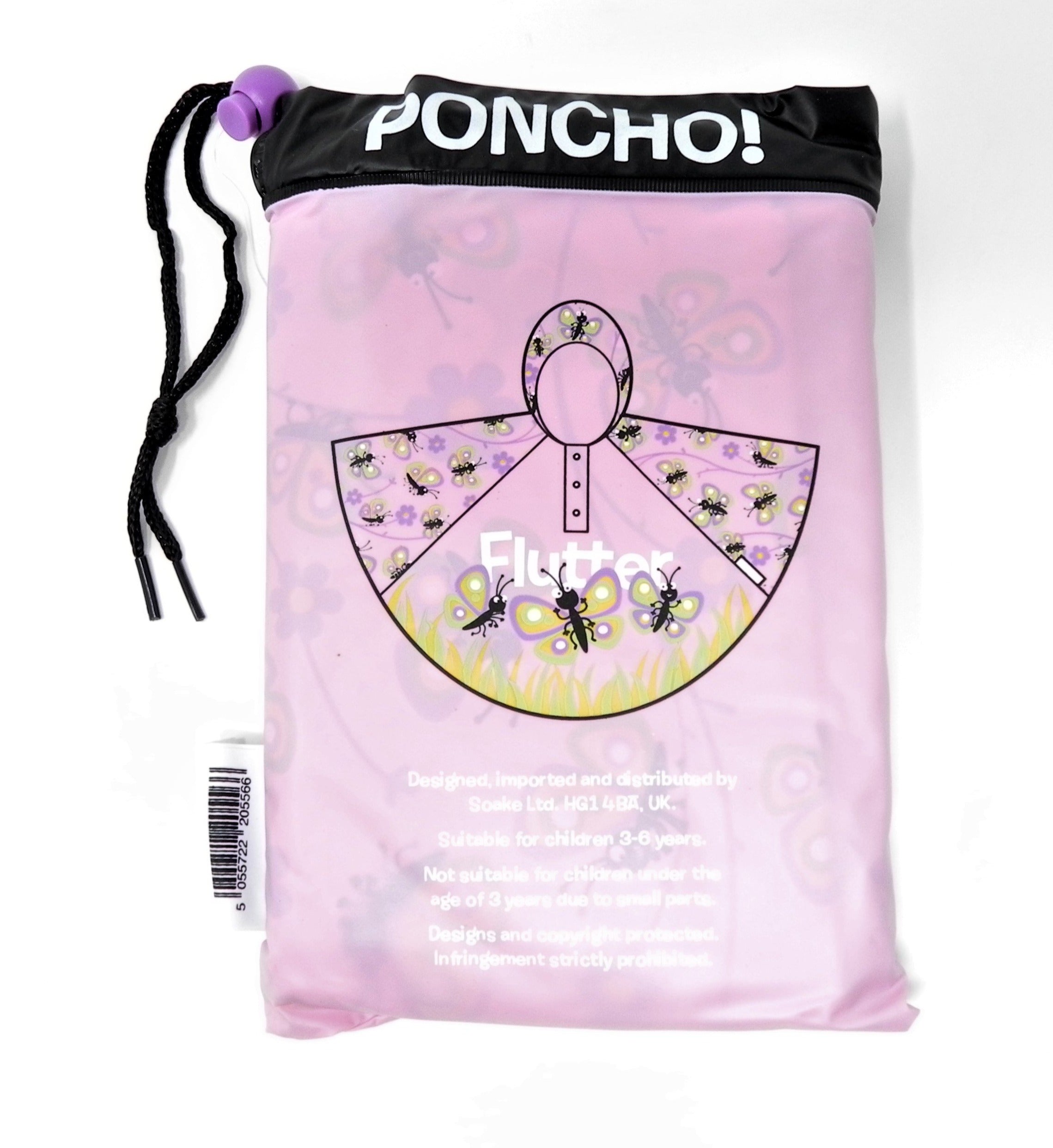 BUGZZ SOAKE - Poncho FARFALLE