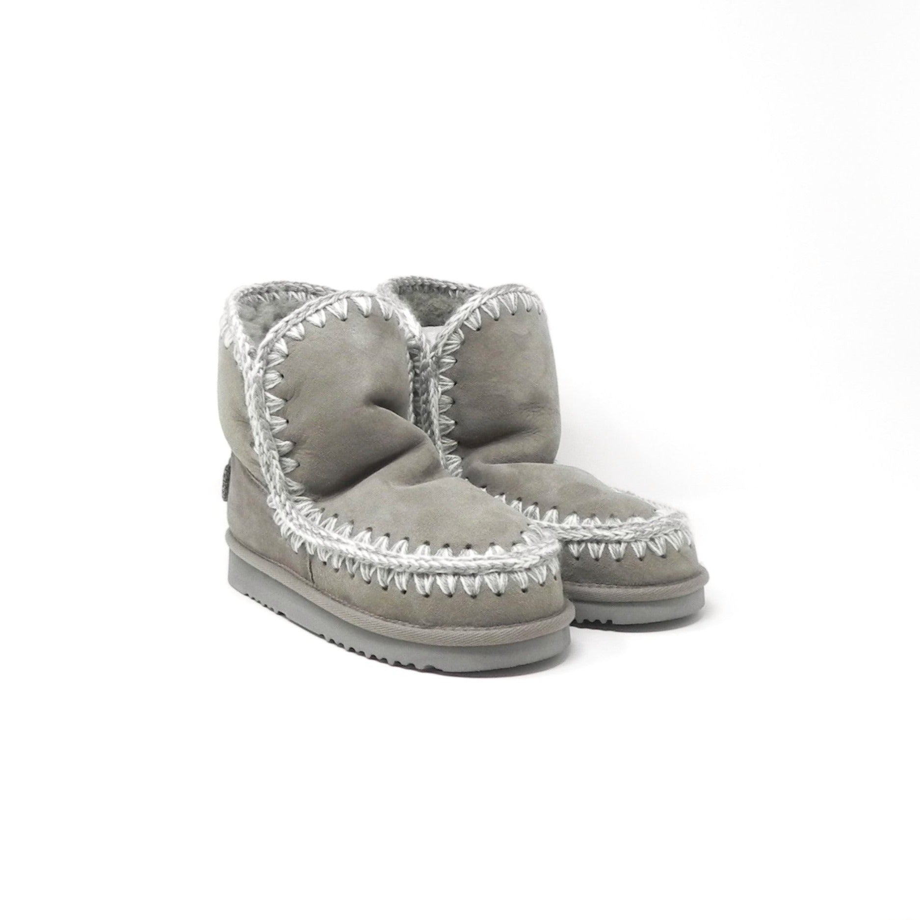MOU - Stivaletti con pelo Eskimo 18 Glitter Logo