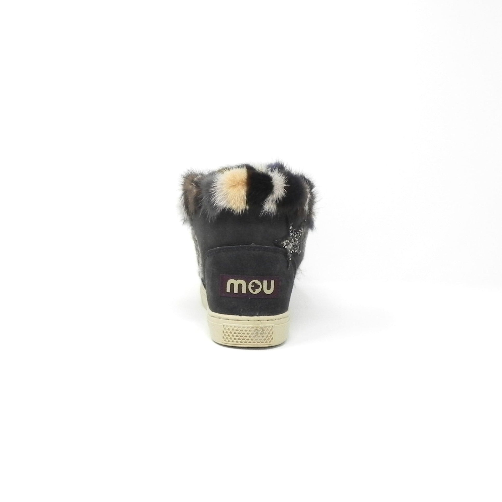 MOU - Stivaletti con pelo Eskimo Sneaker Kid Star